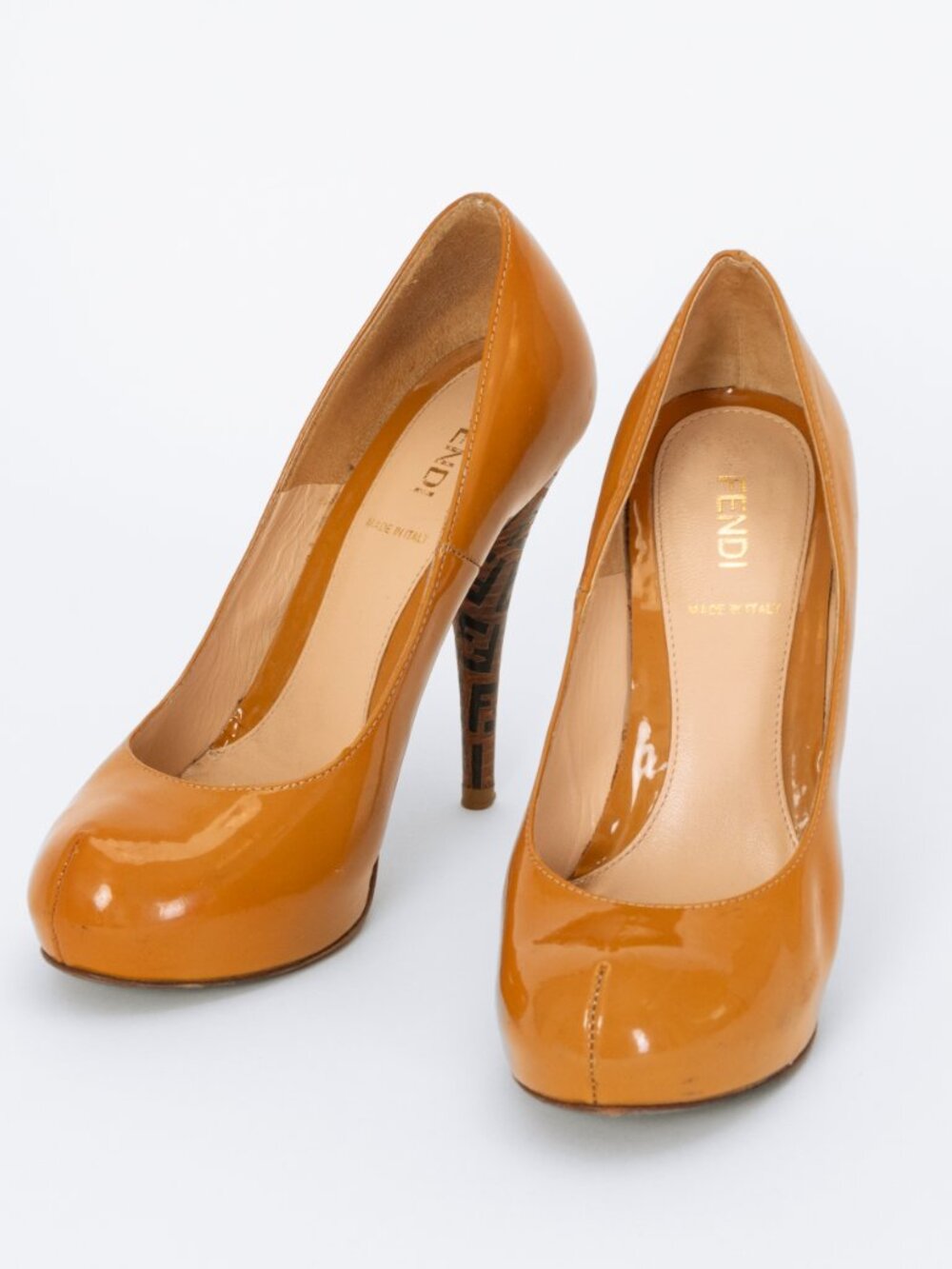 Fendi Zucca Patent Leather Pumps - Size 36 - Picture 2 of 9